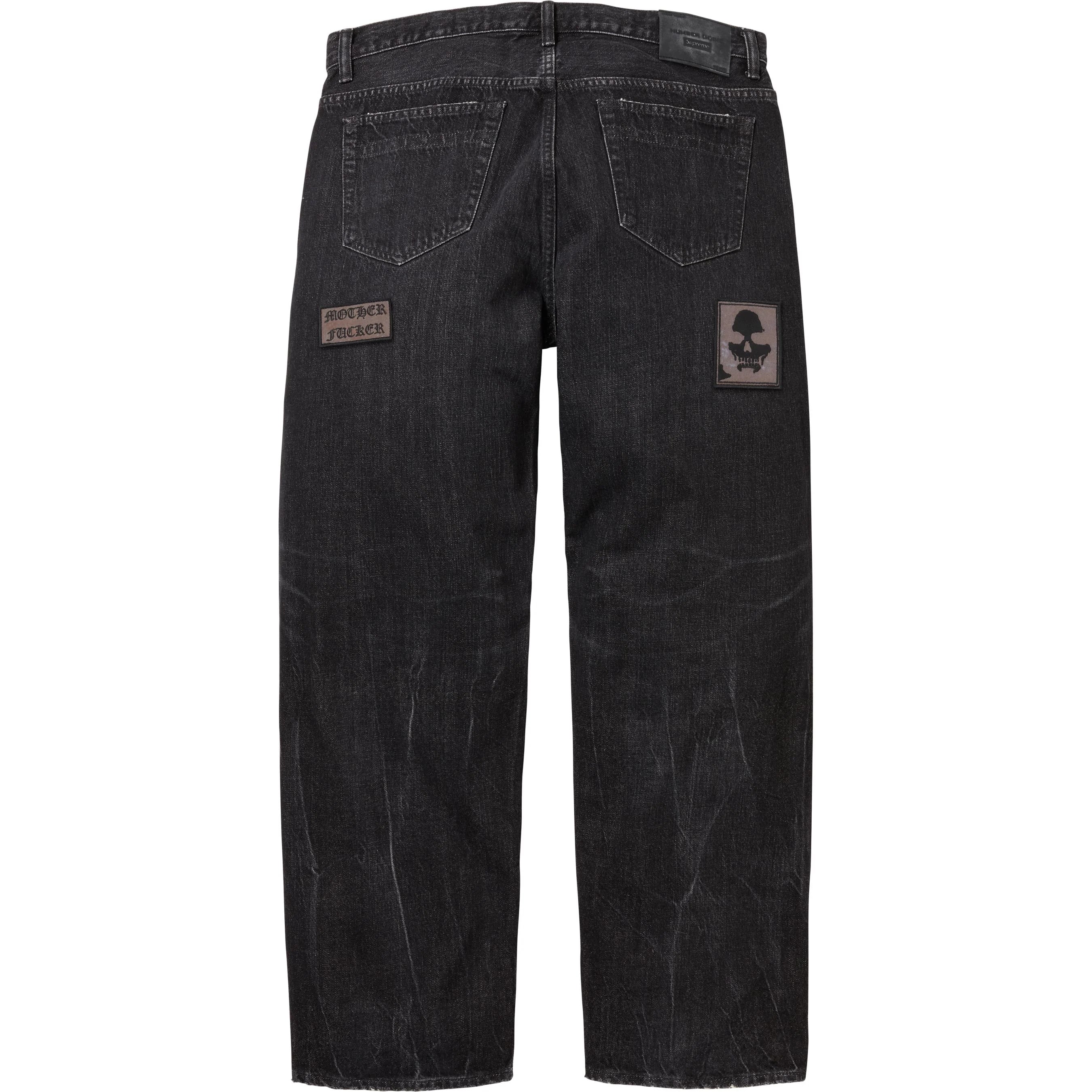 Supreme®/Number (N)ine® Patches Loose Fit Selvedge Jean view 10